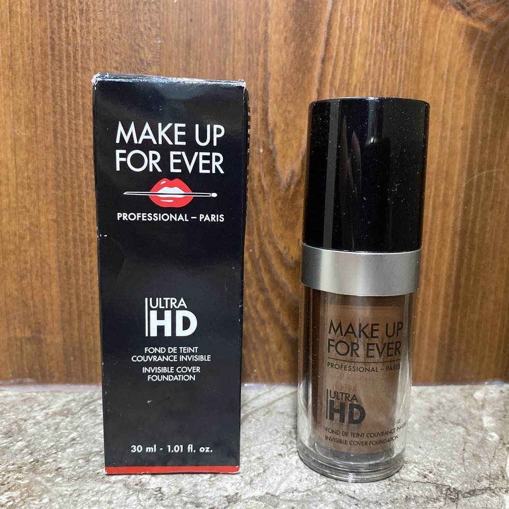 MAKE UP‎ FOR EVER ULTRA HD INVISIBLE COVER FOUNDATION Y545 1.01 OZ BOXED